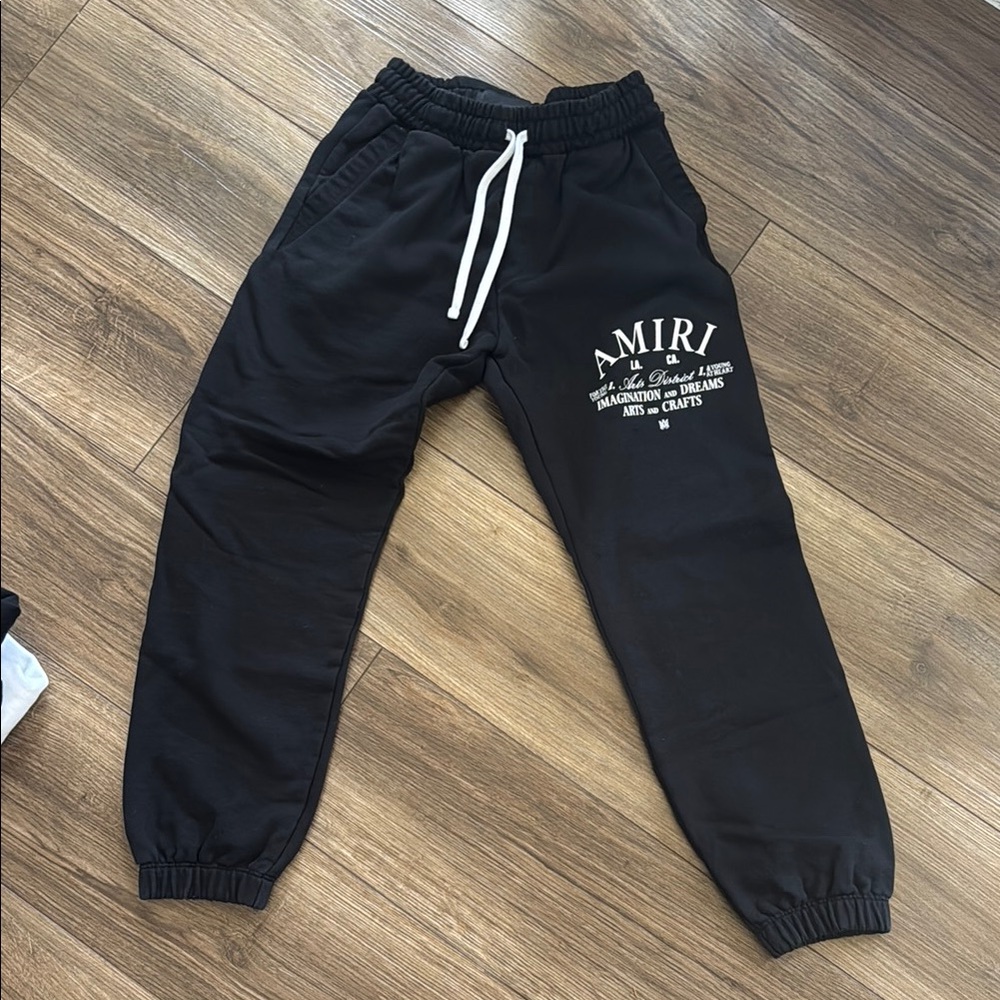 Amiri Black Jogger Pants